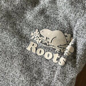 Roots Organic Original Sweatpant Salt & Pepper - Size Small